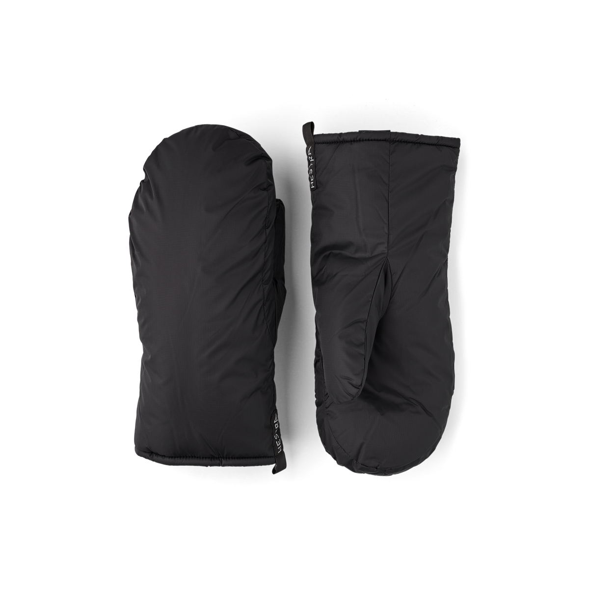 Black fabric inner mitten